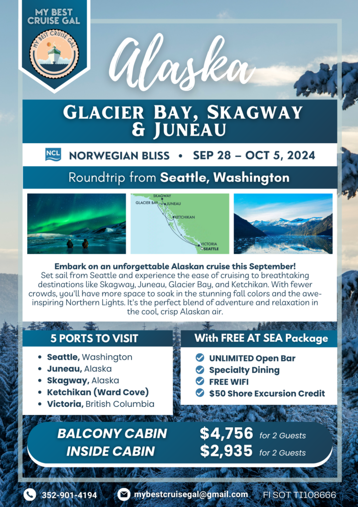 Alaska: Glacier Bay, SKagway, & Juneau