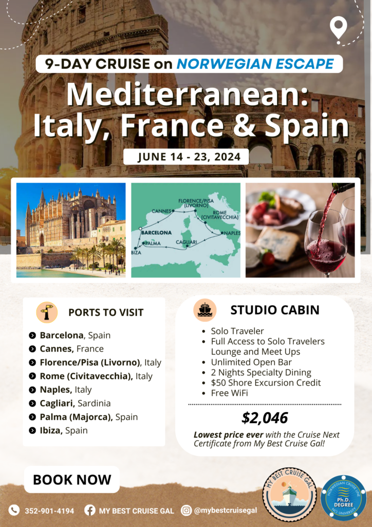 Italy, France, & Spain