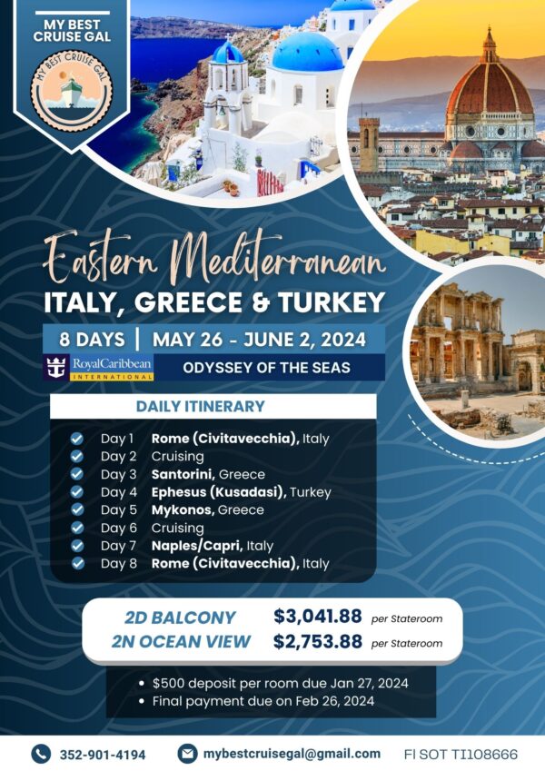 Italy, Greece, & Turkey