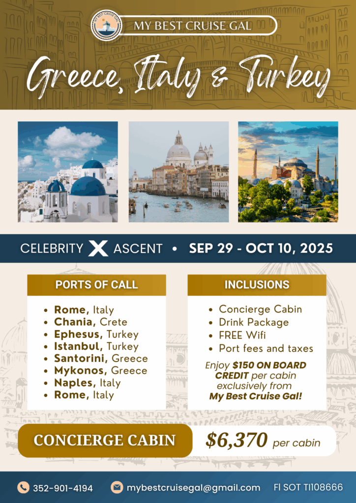 Greece, Italy, & Turkey