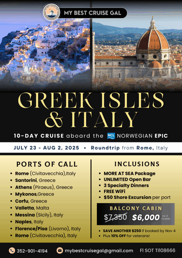 Greek Isles & Italy