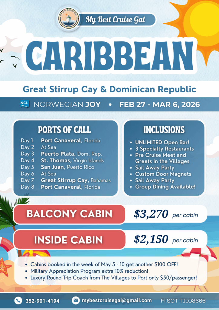 Great Stirrup Cay & Dominican Republic