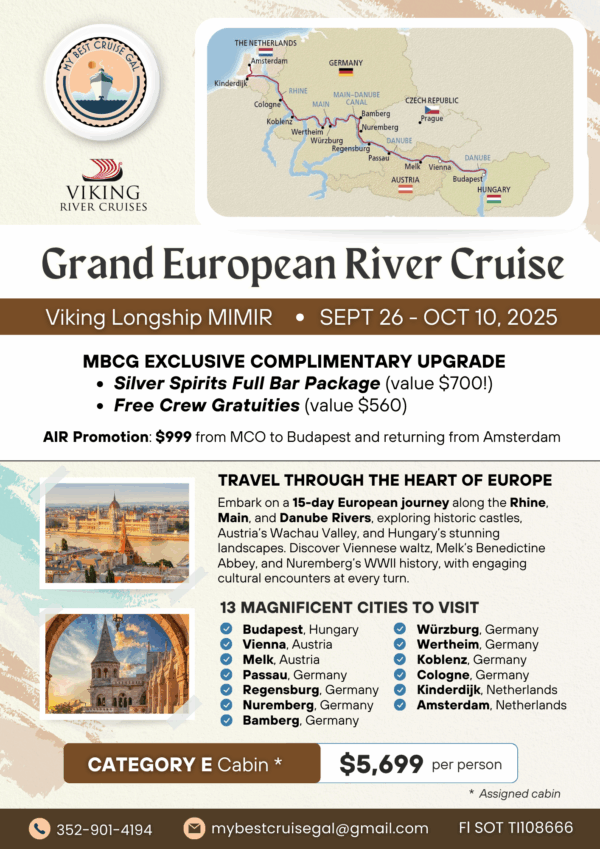 Grand European River Cruise